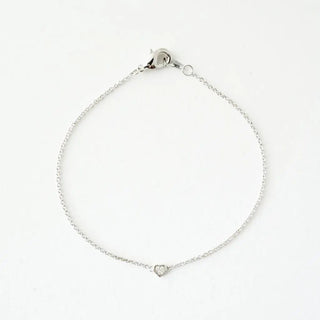 Crystal Mini Heart Bracelet - Final Sale