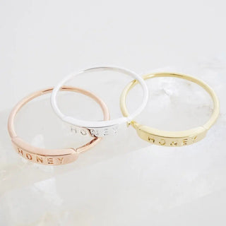 HONEY Imprint Ring - Final Sale