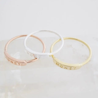 HONEY Imprint Ring - Final Sale