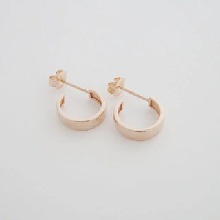 Huggie Hoops, 14k Gold