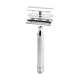 MuHLE Chrome Closed Comb Safety Razor [R89]