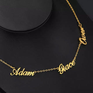 Custom Multiple Name Necklace