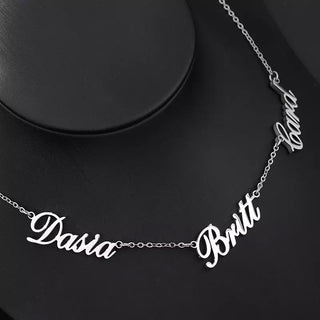 Custom Multiple Name Necklace