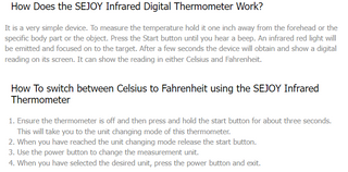 Infrared Thermometer Thermal Gun Scanner