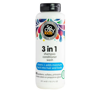SoCozy Kids' 3-in-1 Shampoo + Conditioner + Body Wash - 10.5 fl oz
