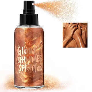 Modelco Shimmer Airbrush Illuminiser Spray 75g Instant For Face Body Hair Glow