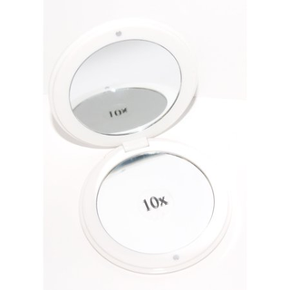 Rucci Professional 10x/1x Compact Round Foldable Mirror
