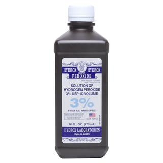 Hydrogen Peroxide Solution For Treatment of Minor Cuts and Abrasions 16 Oz