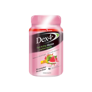 Glucose Tablets (for low blood sugar), Watermelon 50 ea