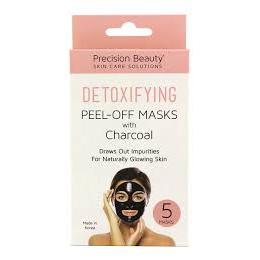 Swissco Precision Beauty Korean Mask Charcoal 5 Count