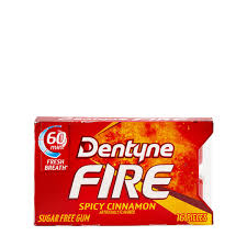 Dentyne Fire Spicy Cinnamon 16 pieces