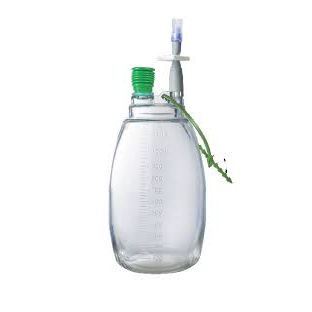 Evacuated Drainage Bottle, 1000 mL Capacity (10 Count Case)