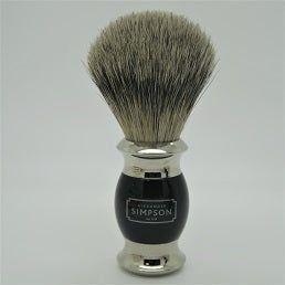 Alexander Simpson Est. 1919 Classic Super Badger Shaving Set Ebony