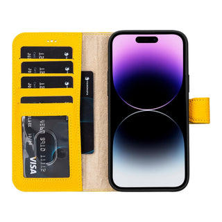 Casper Leather iPhone 15 Series Wallet Case