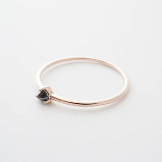 Iron Ore Point Solitaire Ring - Final Sale