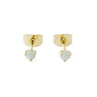 Jade Point Solitaire Studs