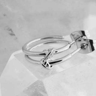 Knotted Hoops - Final Sale