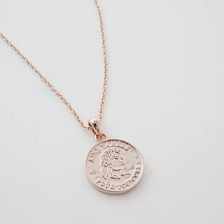 Mother Earth Coin Necklace