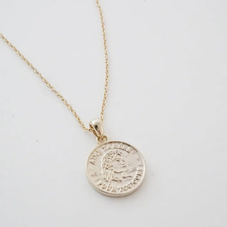 Mother Earth Coin Necklace