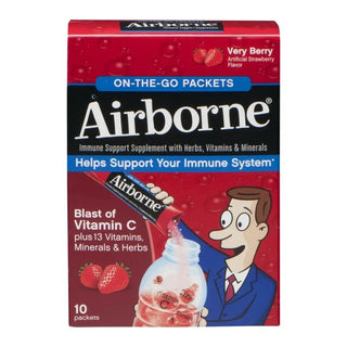 Airborne On The Go! Very Berry 10 Packets