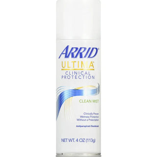 Arrid Ultima Clinical Protection Antiperspirant Deodorant Clean Mist 4 oz