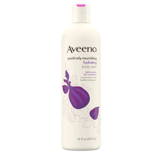 Aveeno Hydrating Body Wash With Fig & Shea Butter 16 oz