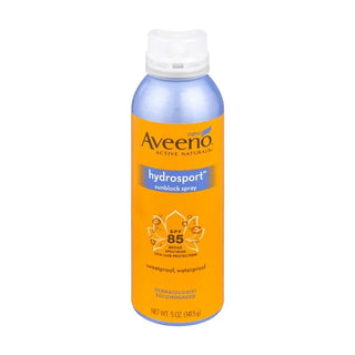 Aveeno Hydrosport SPF 85 Sunblock Spray 5 oz