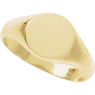 L’Empreinte 14K Yellow Gold Signet Ring