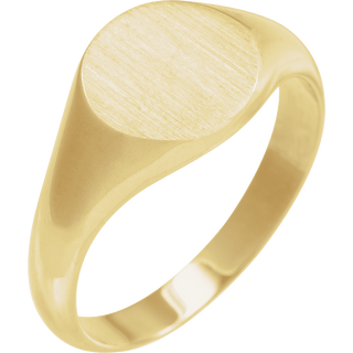 L’Empreinte 14K Yellow Gold Signet Ring