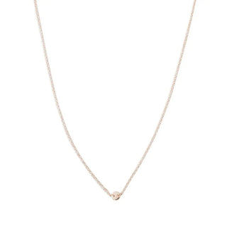 Little Moon Disc Necklace - Final Sale