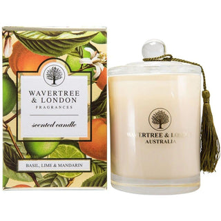 Wavertree & London Basil Lime & Mandarin Soy candle - 38 Oz