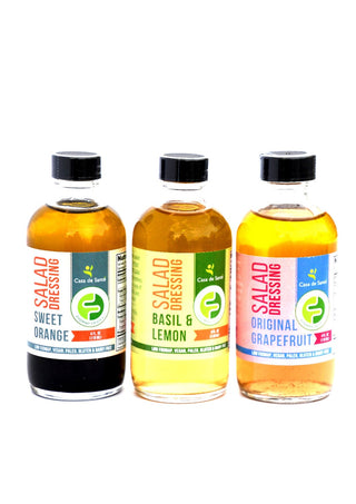 Low FODMAP Certified Salad Dressing (Variety Pack) - Essential Oil Balsamic Vinaigrette No Onion No Garlic Artisan Salad Dressing, Paleo