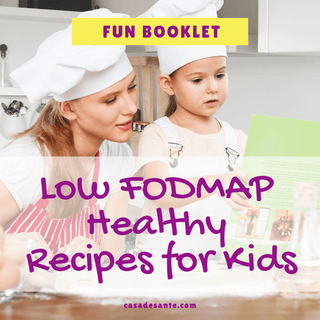 Low FODMAP Recipes for Kids Fun Booklet