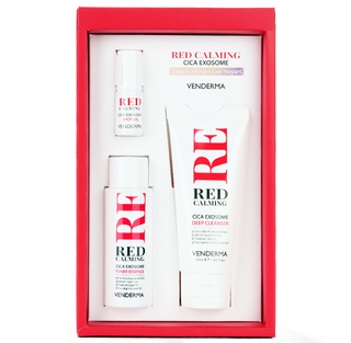 [VENDERMA] Red Calming Cica Exosome 2 Weeks Intensive Care Program Set
