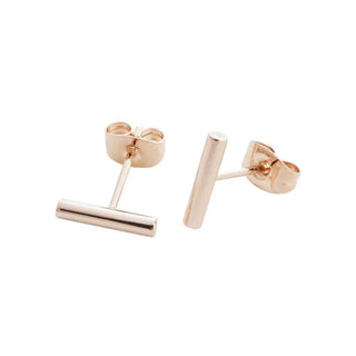 Midi Round Bar Earrings