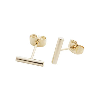Midi Round Bar Earrings