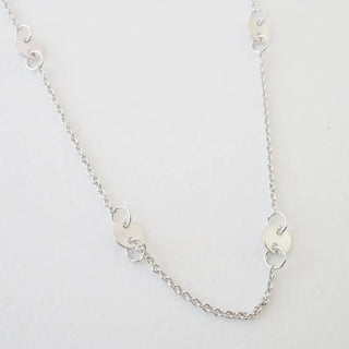 Milky Way Disc Chain Necklace