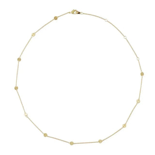 Milky Way Disc Chain Necklace