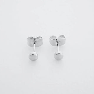 Mini Circle Stud Earrings