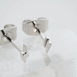 Mini Lightning Stud Earrings