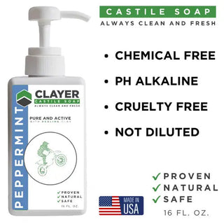 Organic Castile Soap - Motocross - FMX - 16 fl oz.