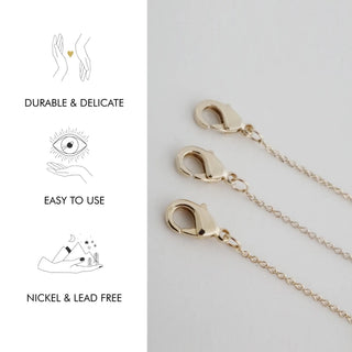 Necklace Extender Set (1", 3", 5")