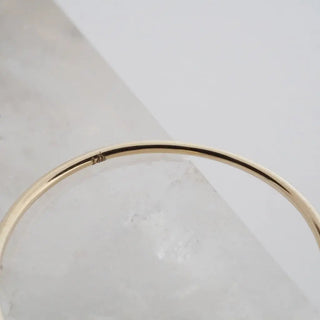 Opal Solitaire Ring, 14k Gold