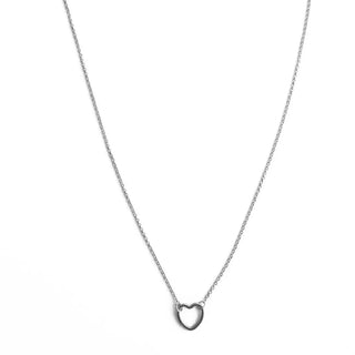 Open Heart Necklace - Final Sale