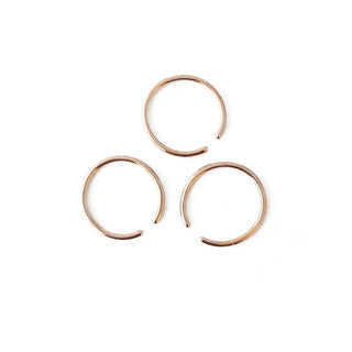 Open Skinny Stacking Ring Trio - Final Sale