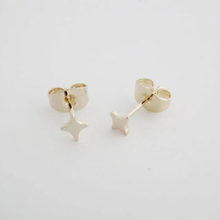 Origami Star Studs