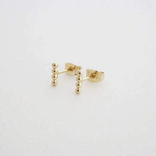 Paige Beaded Studs - Final Sale