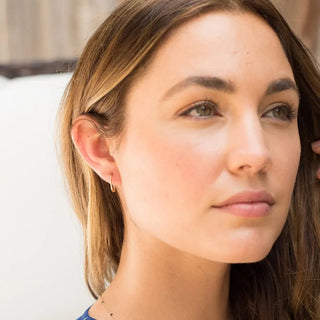 Paulette Oblong Hoops