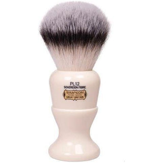 Simpson Polo Pl12 Sovereign Grade Synthetic Fibre Shaving Brush