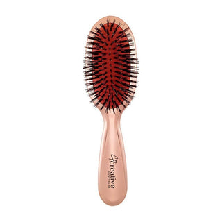 Classic Signature Rose Gold Paddle Boar Bristle Hair Brush